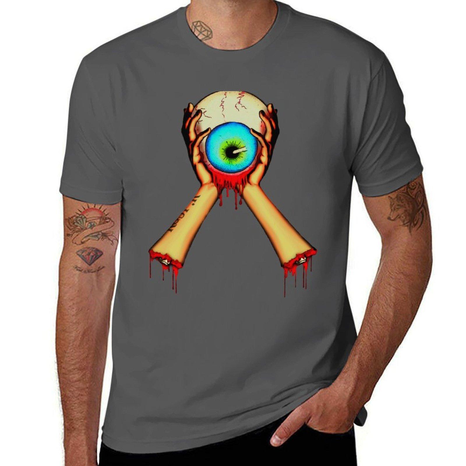 

Beholder of the Eye T-Shirt t shirt man plain anime tshirt T-Shirt 4XL