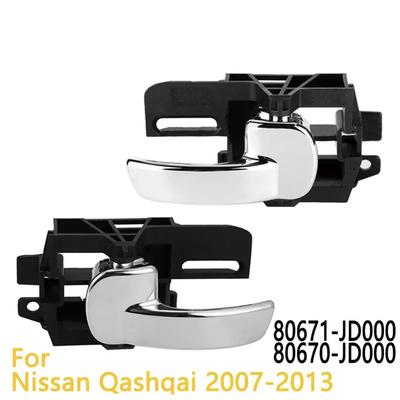 Electroplate Interior Door Car Handle For Nissan Qashqai 2007-2013 80671-JD000 80670-JD000