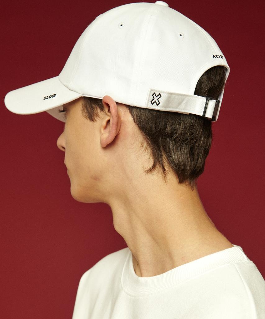 SLOWACID X Buckle Cap [White]