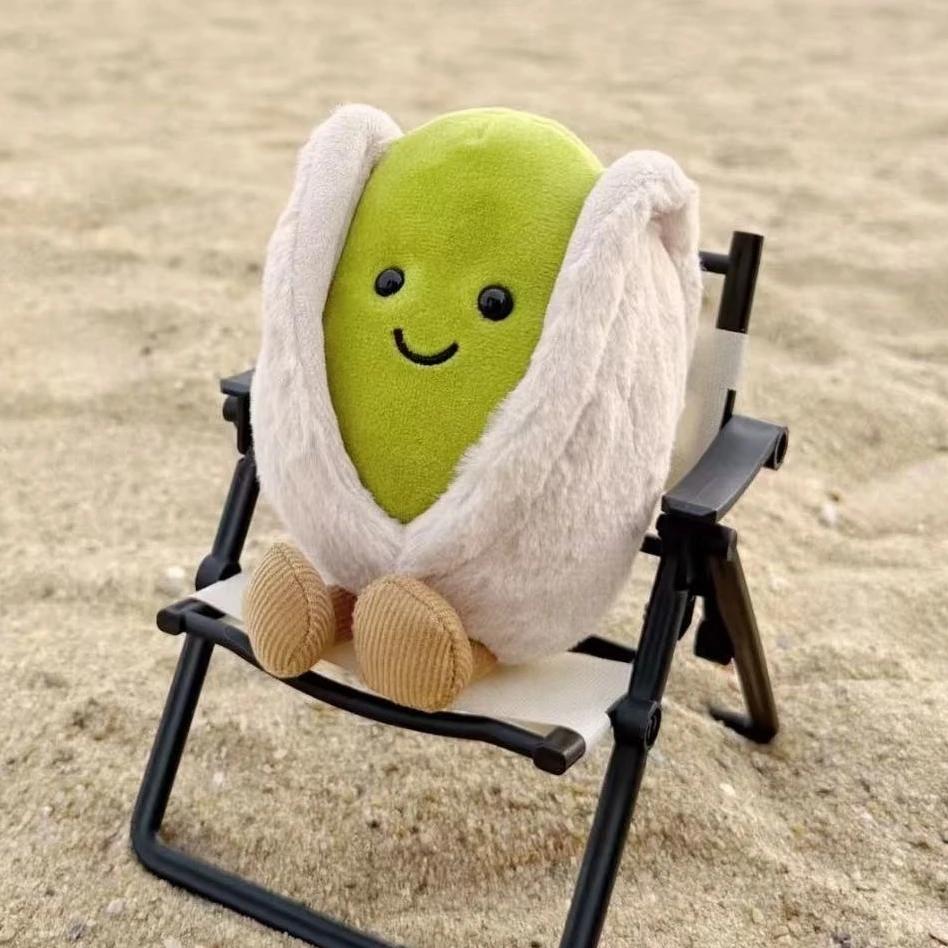 Peluche Super Morbido Pistacchio 12cm Bambola Animale di Peluche Carina Giocattolo Coccoloso Regalo Comfort per Bambine Regalo di Natale