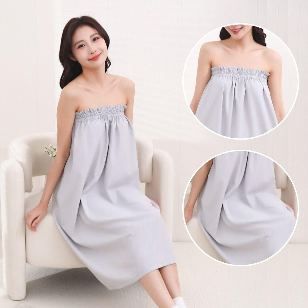 Fast Drying Bathrobe Oversized Bath Gown Towel Fashion Spa Bath Bow Wrap  Beauty Salon Sauna Resort