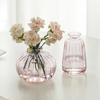 Glass Vase Decorative Flower Bottle Transparent Flower Vase Mushroom Bud Vase Home Decor Table Ornaments Mother'S Day Gifts