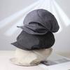 Newsboy Plaid Beret Vintage Peaked Hat Korean Octagonal Cap  Outdoor