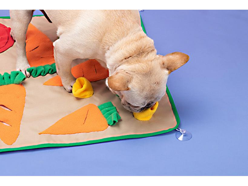 Large Foraging Sniff Mat: Keeps Dogs Engaged & Protects Your Home
