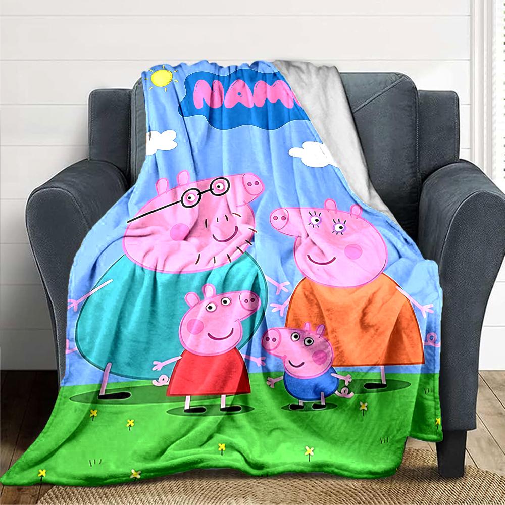 Custom Name Dreamy Friends Adventure blanket for Couch & Bed, Plush Cozy Fuzzy Blanket Super Soft & Warm Blankets for Fall and Winter. 0908125