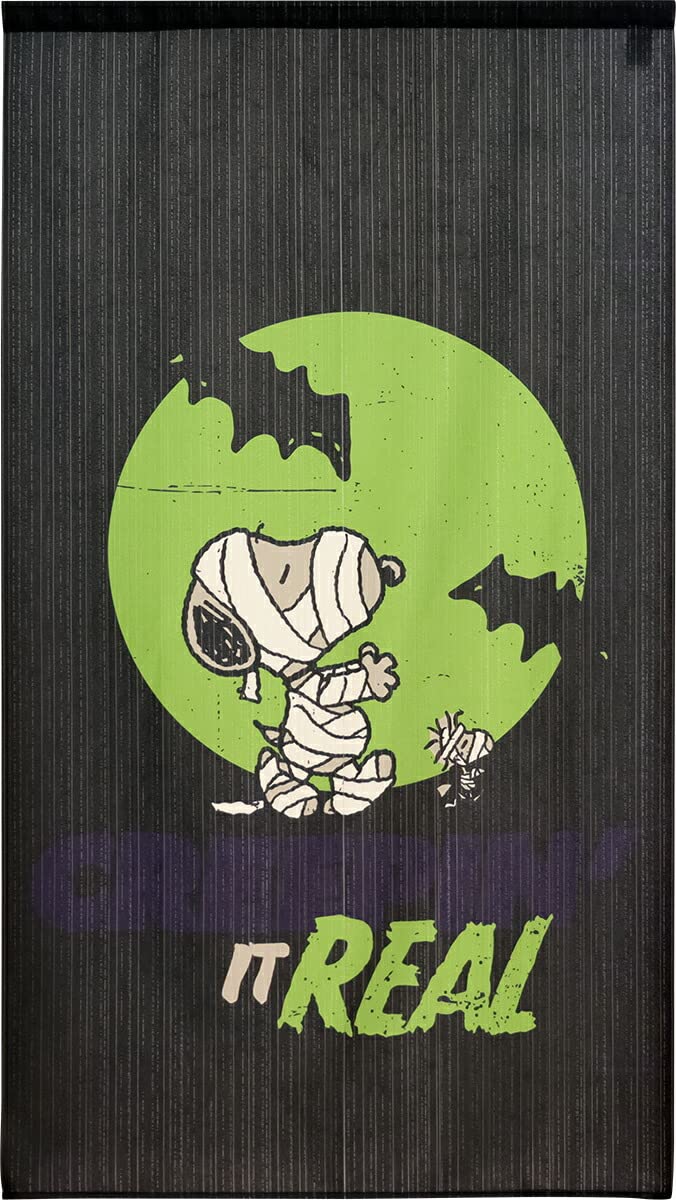 

Noren Kobo Noren Stylish Snoopy Tapestry with 85cm Wide x 150cm Room Privacy PEANUTS IT 98012 Curtain, Poster, Long, Divider, Screen, Halloween,