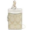 ID Pass Card Neck Light Khaki X Case, Case, Case, Strap, Women's, Off-White Chalk, 63274-imdqc [Used]