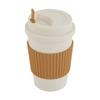 Wheat Straw Coffee Cup, Water Cup, Accompanying Mixing Cup, High-end Plastic Latte Cup, Mug with Lid