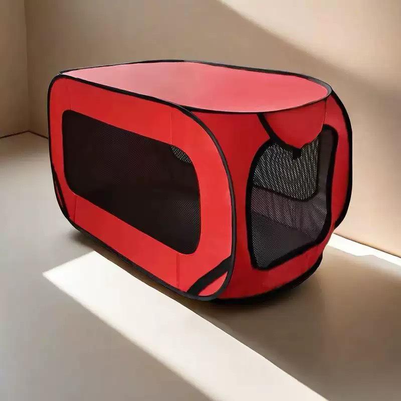 Travel Portable Folding Dog Car Seat & Large Pet Fence Cage