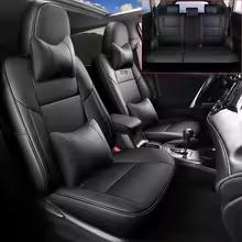 Original Custom Car Seat Covers For Toyota Select Rav4 2013-2018 Waterproof Artificial Leather protection Interior Auto Parts