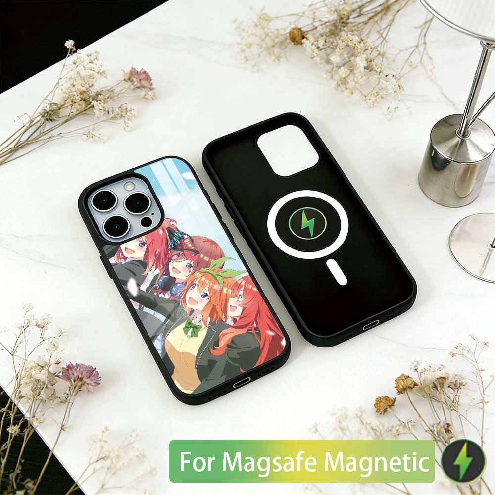 

The Quintessential Quintuplets Phone Case For iPhone17,16,15,14,13,12,11 Plus,Pro Magnetic For Magsafe Wireless Charging iPhone14Plus