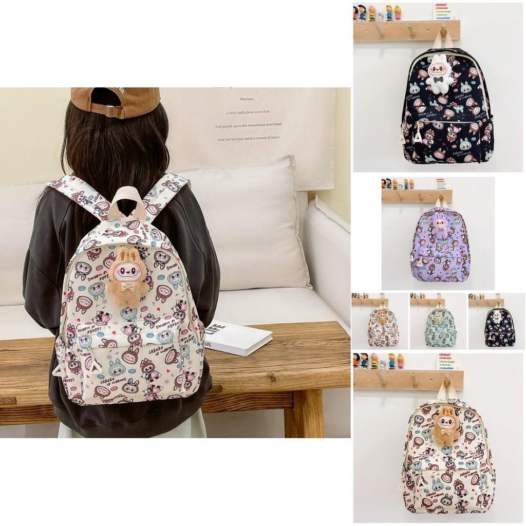 Adorable Cartoon Rabbit Plush Backpack For Kids Ideal For School And Outdoor Fun