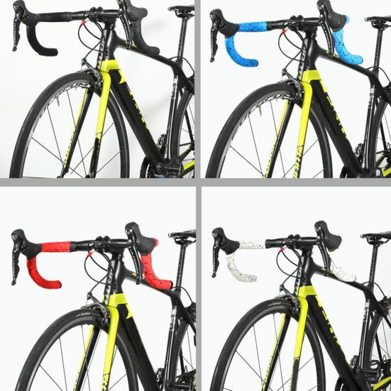 1 para antyrysowa taśma na kierownicę rowerową redukująca wstrząsy, dodatkowo długa, miękka kierownica rowerowa