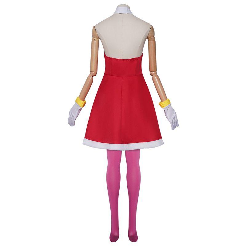 Sonic the Hedgehog Cosplay Amy Rose the Little Naughty Hedgehog Cosplay Costume for the Anime Stage