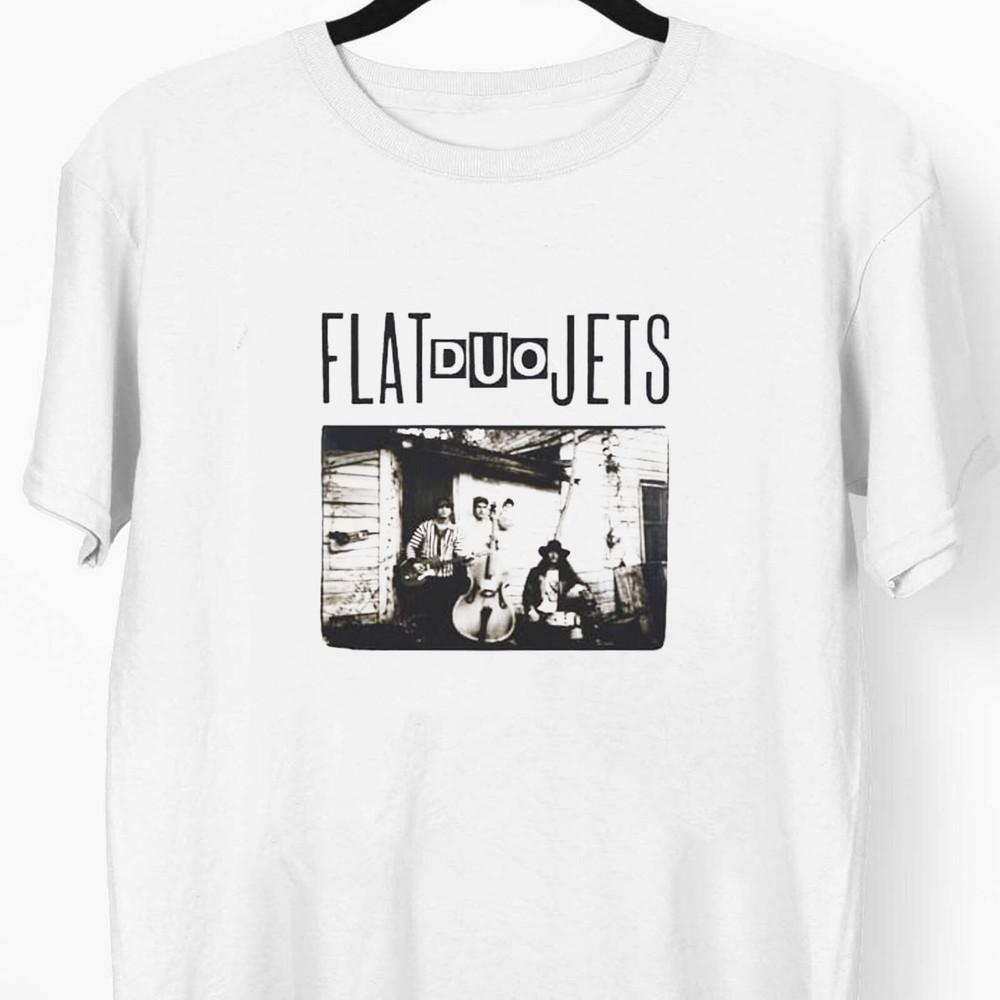 SALE Flat Duo Jets Flat Duo Jets Album Cover T-Shirt Unisex T-Shirt XXXXL