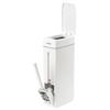 Bathroom Crevice Trash Can Space Saving Press Trash Can With Toilet Brush Narrow Garbage Can Litter Bin Garbage Container