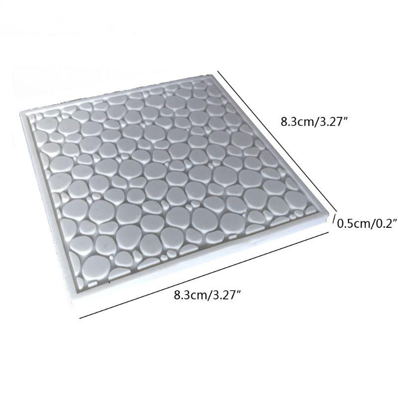 Rippling Coaster Resin Mold Silicone Pebble Texture Mold Sea Wave Epoxy Casting Mold Diy Resin Craft Making Craft Tool