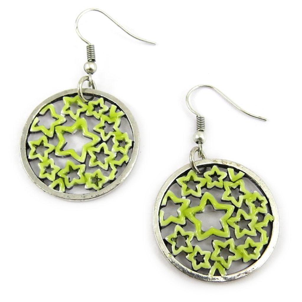 NOA [G0401] - Boucles Créateur 'Paquerettes' jaune