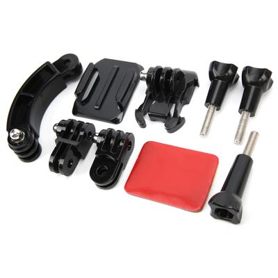 Přenosná sportovní kamera Cyklistický držák pro upevnění videa Sada příslušenství pro držák kamery na helmu