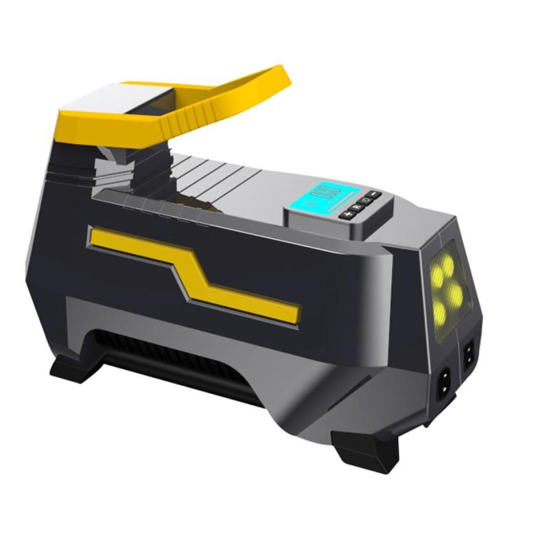 Portable Car Tire Inflator DC/AC 12V/100-230V 150PSI Car Air Compressor Tire Inflator Air Pump with Digital Pressure Gauge Tire
