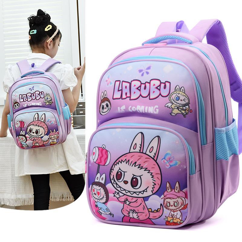 School bag Elementary school boys and girls cartoon love lightweight children's backpack casual versatile