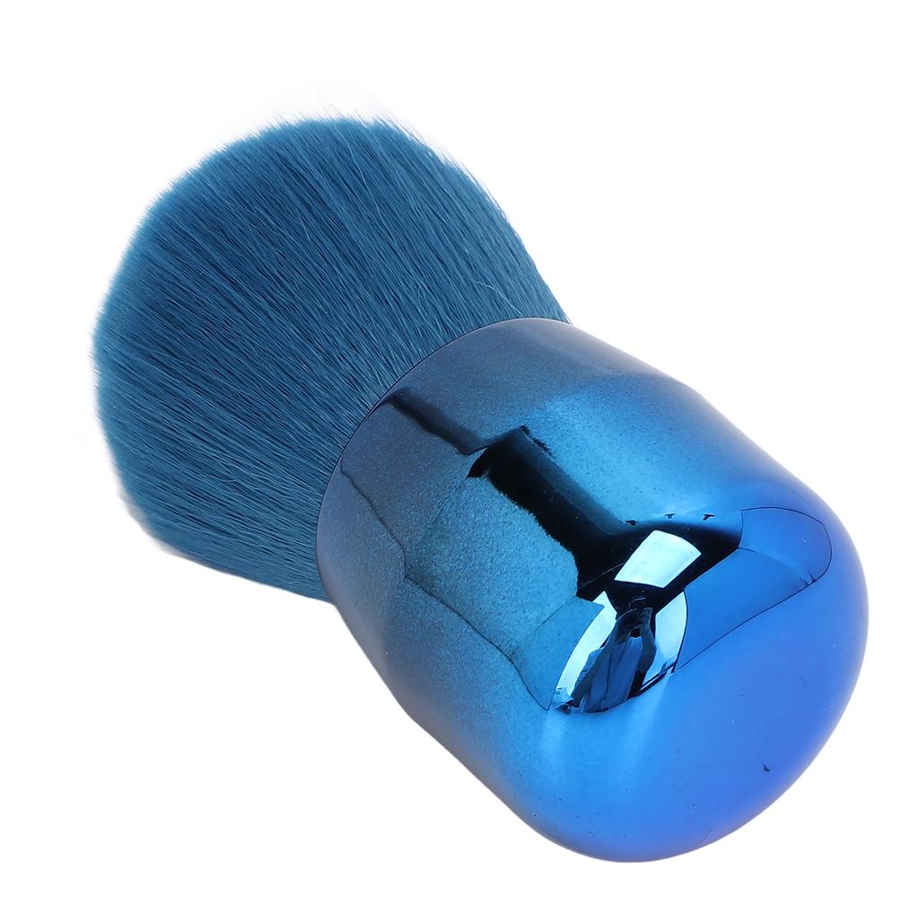 Blush Brush Soft Fluffy Hair Mushroom Head Make Up Brush for Bronzer Loose Powder Cosmetics Dark Blue