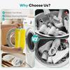 1pc Durable Laundry Wash Bags for Shoes, Zipper Closure & Mesh Fabric Protects Sneakers, Prevents Snags In Washer