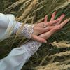 Stainless Steel Couple Rings Stylish Jewelry  Color Color Supernatural Cross Women 'S Men 'S Finger Ring Engagement Bridal Bridal Present Gift