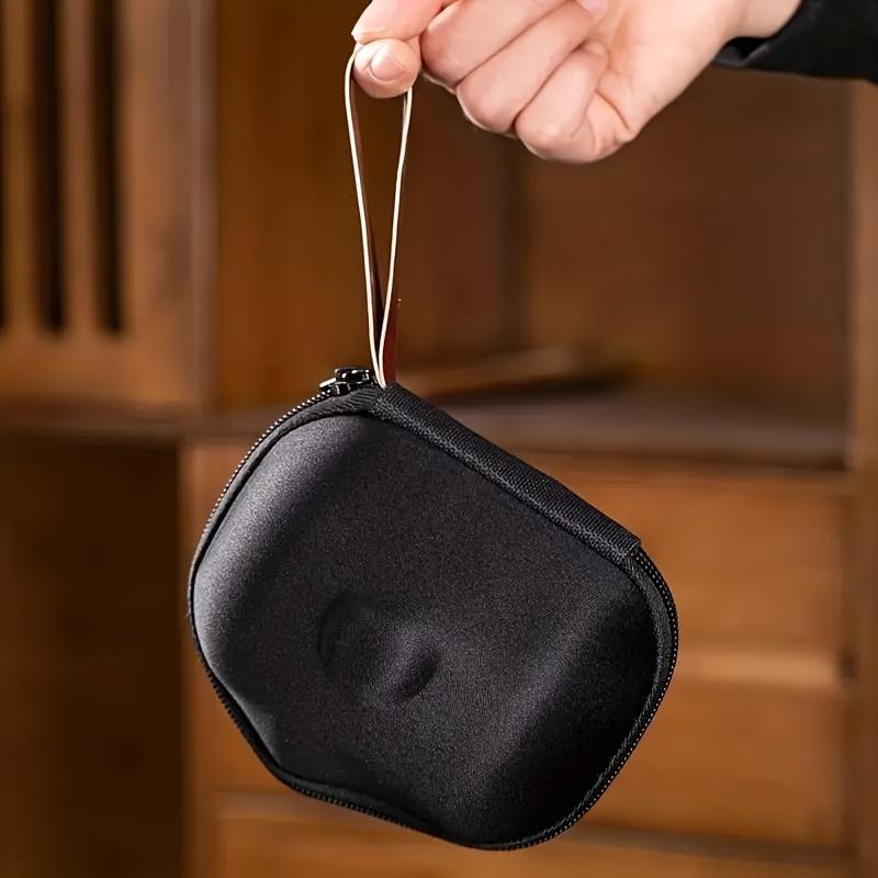 1set Handmade Kung Fu Tea Ceramic Teapot And Tea Cup Set Portable Tea Set For Travel Office Camping Creative Gift Drinkware For Restaurants Cafes