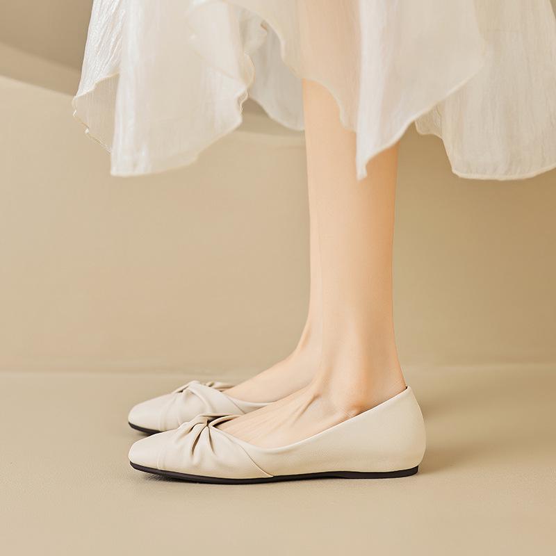 

Weiwei Girl 88-11 Women s Summer Slip-on Flats with Soft Sole in Plus Sizes 39 абрикосовый