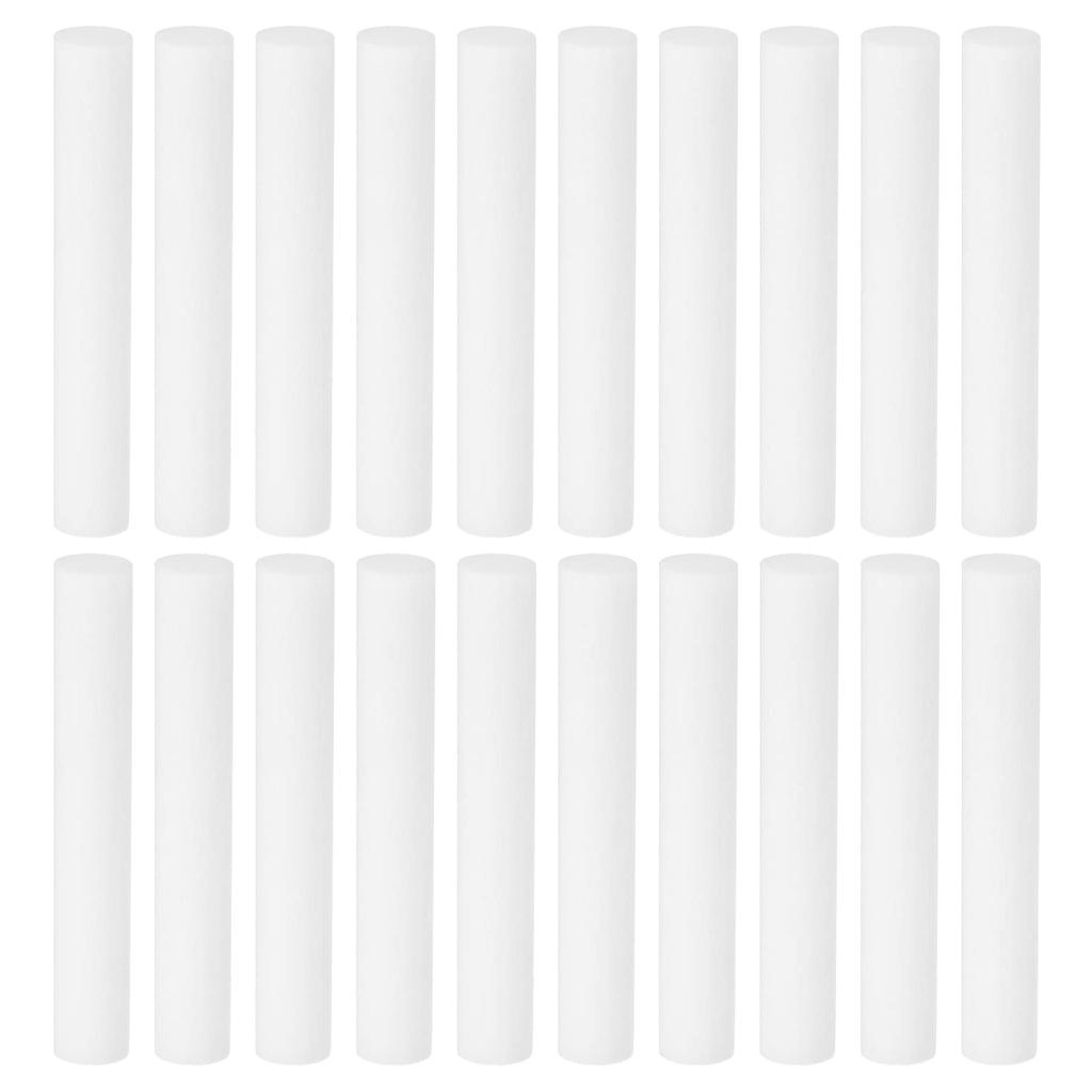 PATIKIL Humidifier Cotton Filter Refillable Filter Core Replacement for USB Mini Humidifiers and Portable 70 x White Sticks, 20-Piece Diffusers, 10mm,