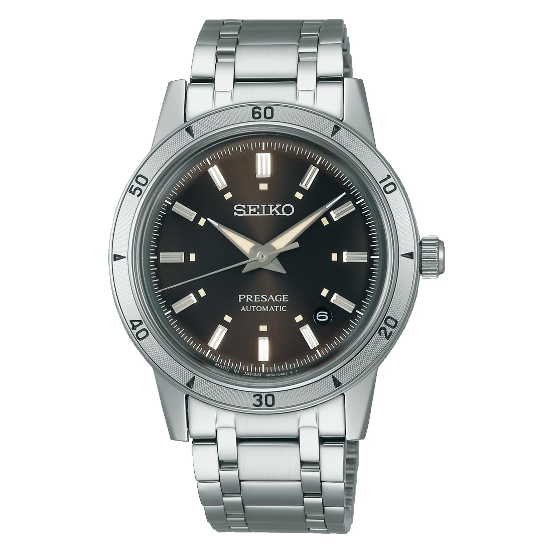 

Наручний годинник Presage yet SARY249 Silver [Seiko Watch] Style60 s Elegant Rugged Чоловічий