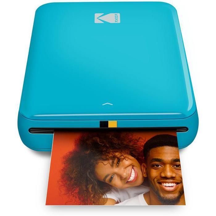 Imprimante photo mobile - PHOTO PRINTER - Bleu - 25 tirages par charge - Bluetooth et NFC - Impression rapide