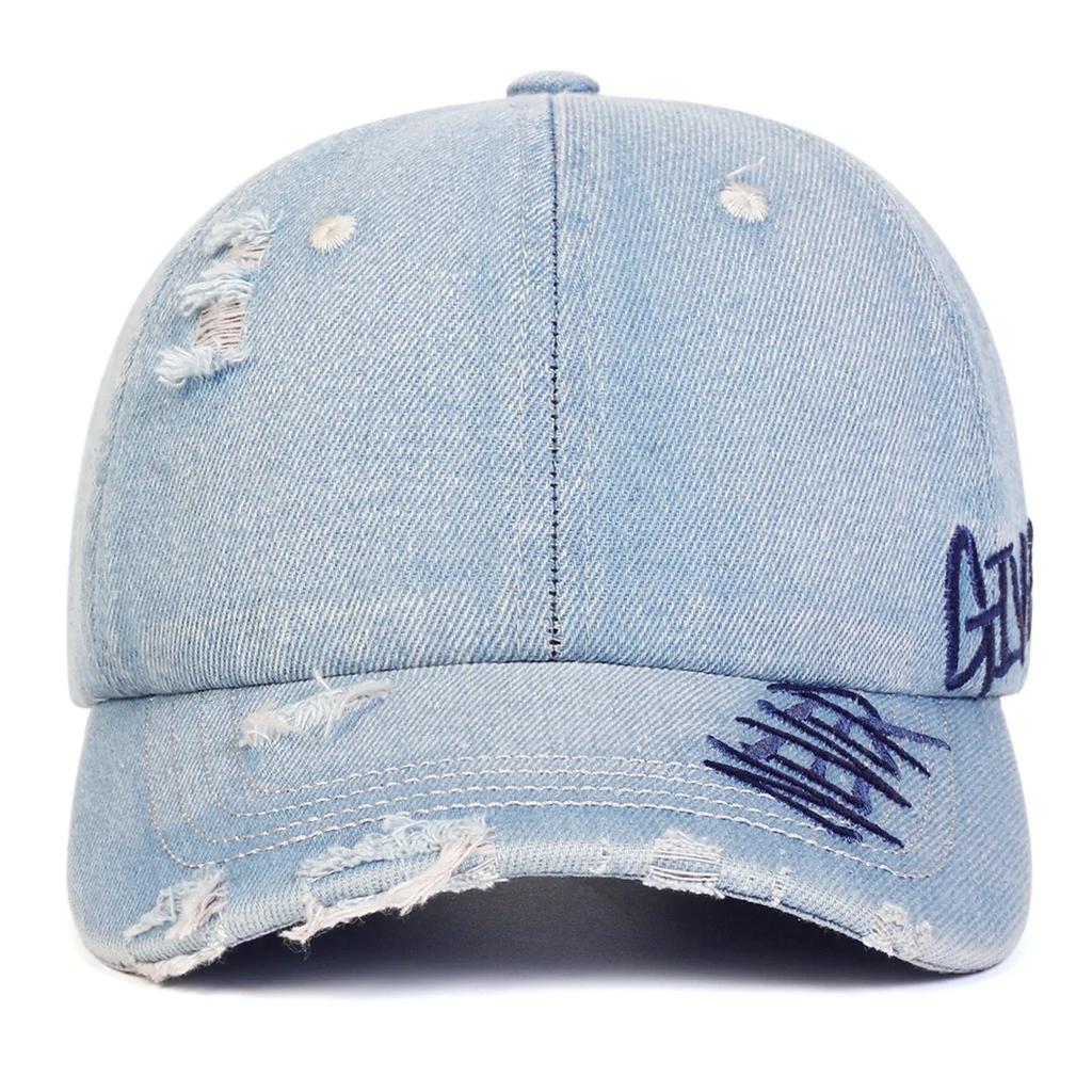 Gorras de Béisbol Bordadas con Letras Unisex 'Never Give Up' para Primavera y Otoño, Ajustables, Casuales para Exteriores, Sombrero Protector Solar, Gorra Deportiva