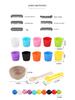 CPCE Educational Toys: Color Sorting and Recognition Set with Balls and Cups