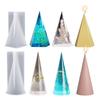 Rings Cone Resin Mold,Rings Holder Silicone Molds for Epoxy Resin,Candle Mold Rings Cone Pyramid Silicone Resin Mold