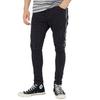 Mens Denim Button Fly Skinny Jeans
