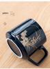 Jilan Ceramic Office Tea Brewing Cup with Lid - Customizable Business Gift