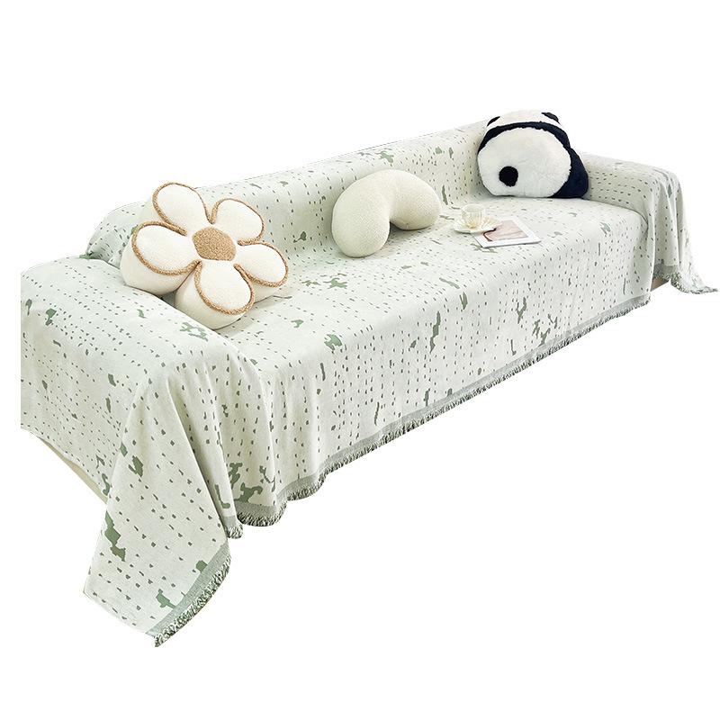 High-Grade Chenille Sofa Towel Full Cover Cloth Light Luxury Air Conditioning Blanket Anti-Cat's Paw Cushion