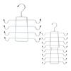 Stainless Steel Underwear Hanger Multi-Layer Non-Slip Towel Drying Rack Foldable Portable Clothes Rack for Travel Home Closet Bathroom