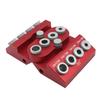 Adjustable Drill Hole Guide Jig 30/45/90 Degree Woodworking Hole Drill  Stairs Handrail