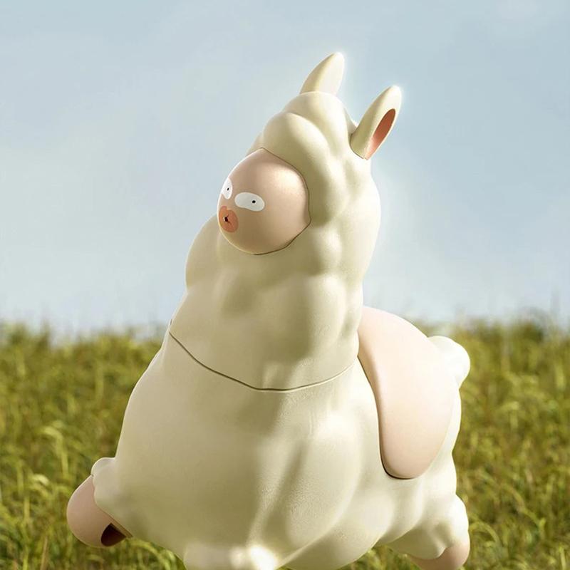 Shaking Head Alpaca Pressing Water Toy Playing With Water Desktop Decoration Ornaments For Children Outdoor Games Creative Gifts