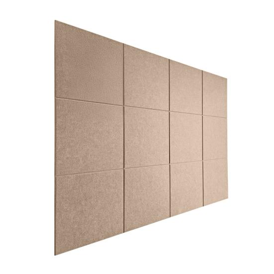 12Pcs Cork Bulletin Boards 30x30cm Adhesive Backing Message Board Wall Mount Photo Display Note Organizer for Home Office Classroom,