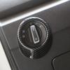 Car Head Light Lamp Switch Trim Sticker for Volkswagen VW T-roc Troc 2018 - 2025 Headlight Adjust Button Cover Accessories