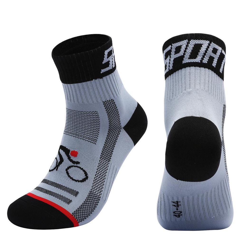 Four Seasons Universal Professional Cycling Socks Breathable Bike Socks Running Marathon Outdoor Basketball Fitness Sports Socks