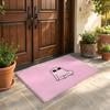 Floor Mat Soft Flannel Rug Non-Slip Absorbent Mat for Bathroom Bedroom Home Decor Anime Cute K-ketnipzS