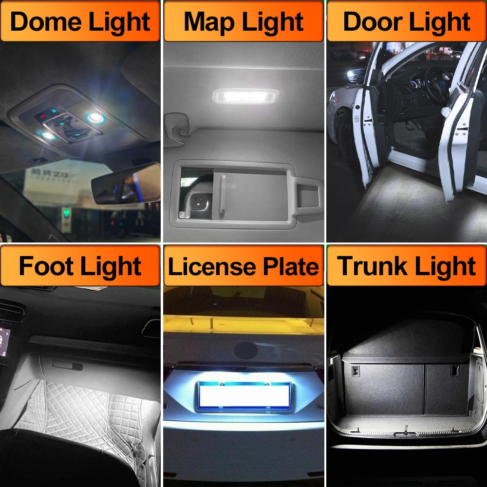 2PCS T15 W16W Canbus Car LED Reverse Light 6000K CSP Chips For Jeep Patriot 2007-2014 2015 2016 2017 Backup Lamp Plug and Play