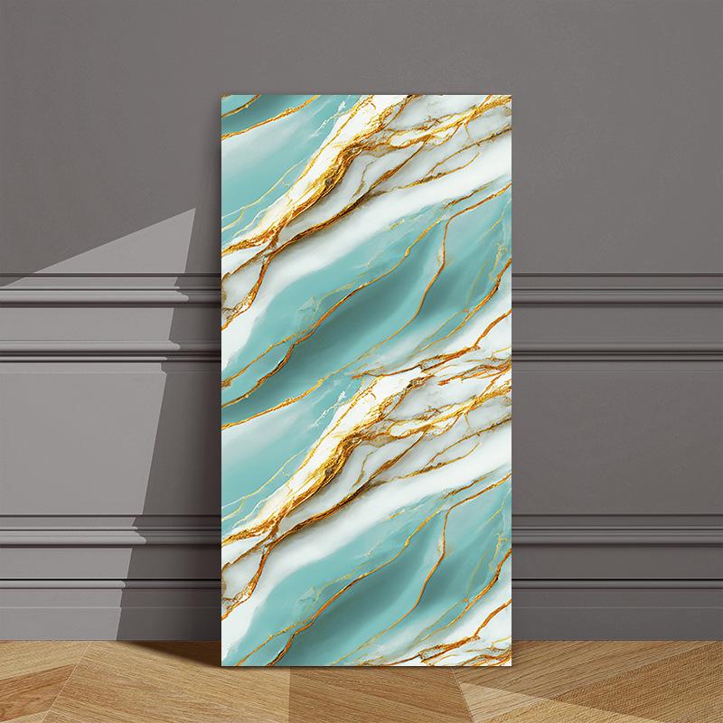 Self-Adhesive Waterproof PVC Wall Stickers: Imitation Marble & Aluminum-Plastic Panels