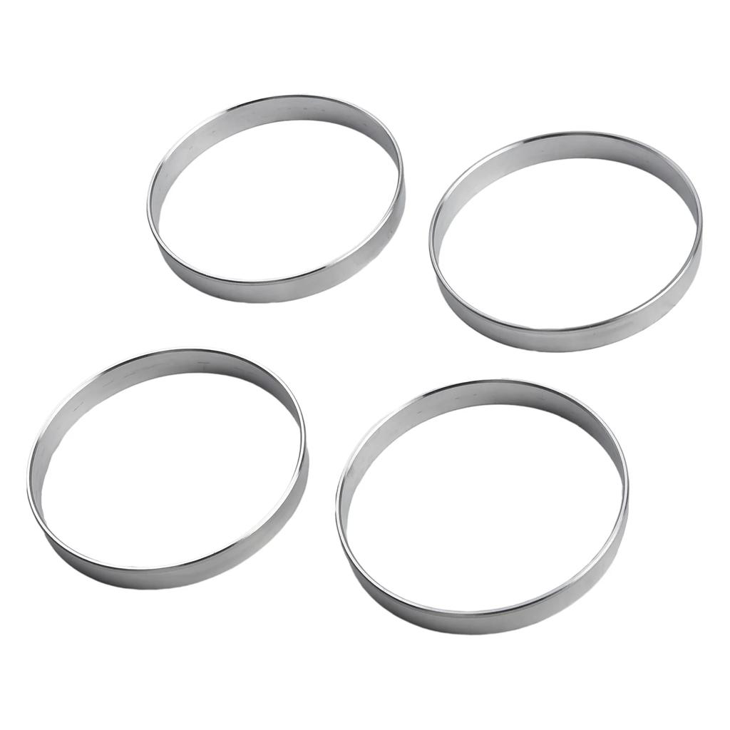 4 ks hliníkové středové kroužky náboje 72,6 mm automobilový náboj 74,1 mm cent4 ks hliníkové středové kroužky náboje 72,6 mm náboj do auta 74,1 mm středový vývrt