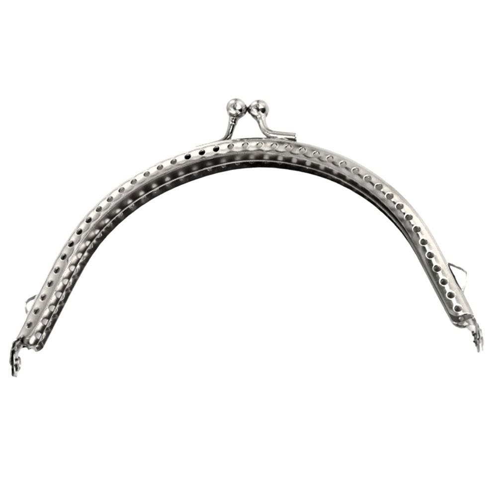 Metal Purse Frame Kiss Clasp Vintage Purse Frame Mini Bag Frame Buckle  DIY Craft
